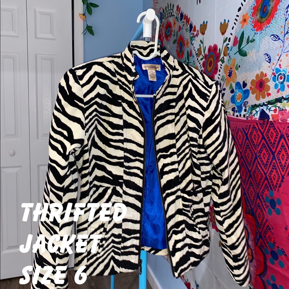 Awesome thrifted jacket!
